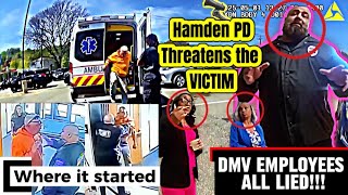 Exclusive Update- Hamden Bodycam and response to UNPROVOKED attack on a citizen by DMV Securitard