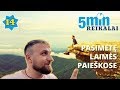 Pasimetę laimės paieškose - 5minReikalai | S02E14