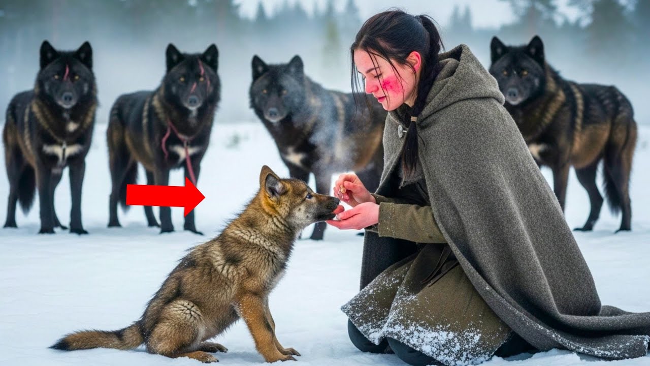 L’Omega respinta nutriva ogni giorno un cucciolo — un giorno quattro lupi