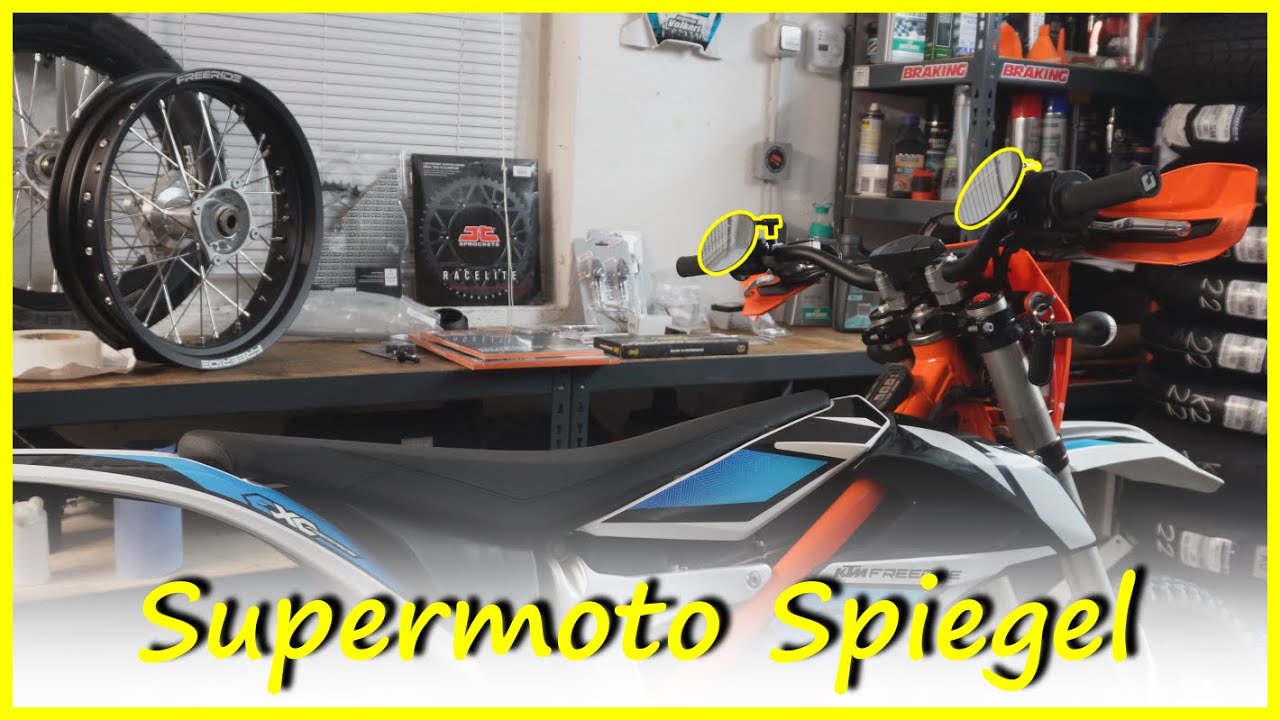 Die Besten Spiegel für eure Supermoto // EXC // Tutorial // KTM E