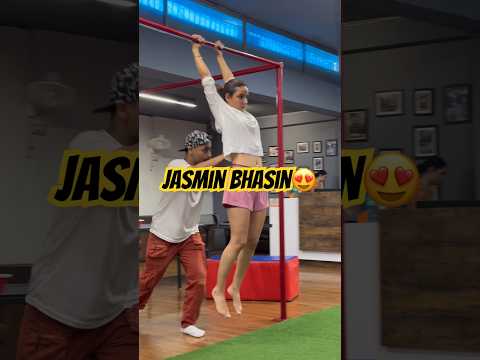 #jasminbhasin #cute #humble #sweet #gymnasticsbars #fitness #workout #actress #model #viral #explore