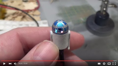 X Wing fighter with LED lighting - Part 3