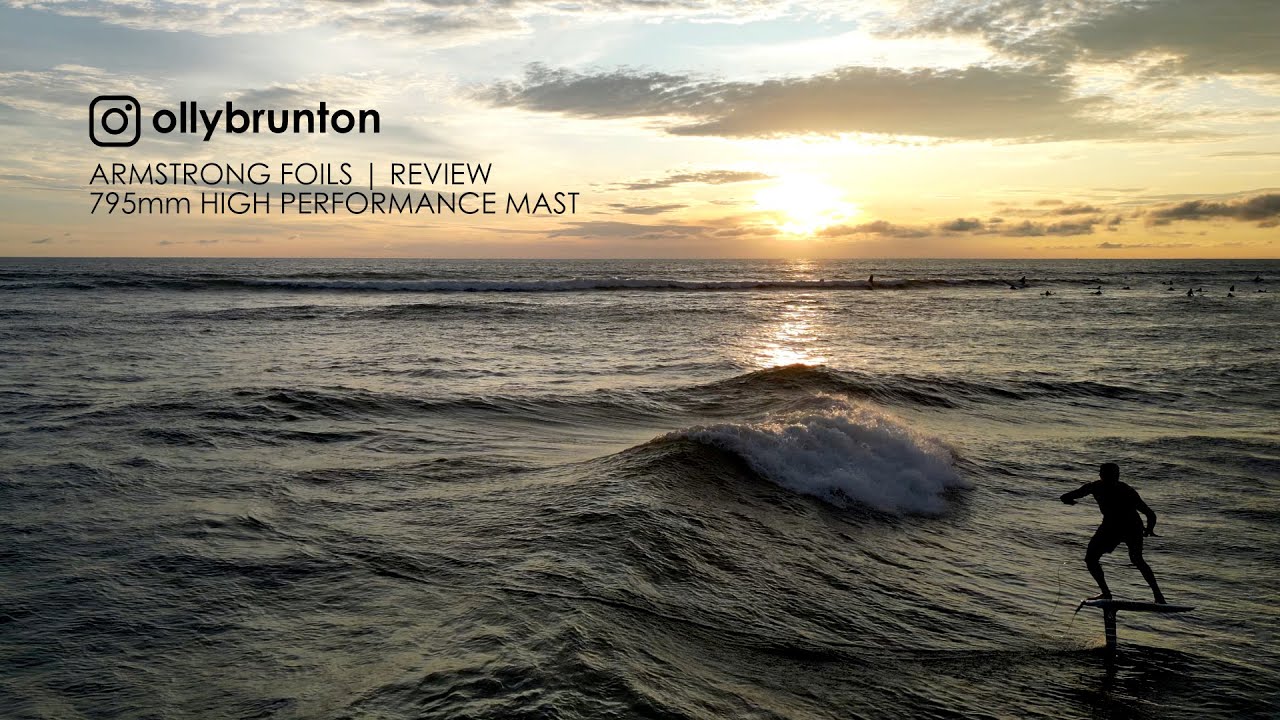 ARMSTRONG FOILS 795 mm High Performance Mast review - YouTube