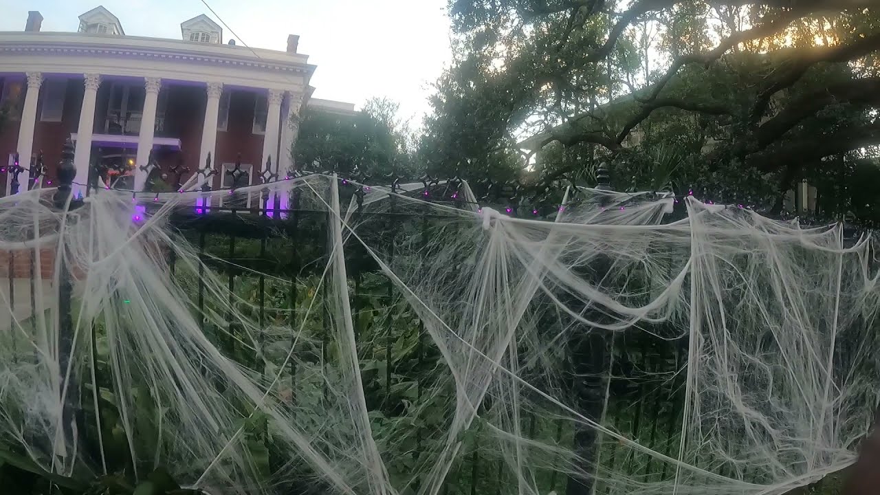 Best Halloween Decorated House in New Orleans YouTube