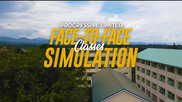 Progressive FACE TO FACE Classes SIMULATION Video | Alabel National High School