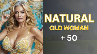 Natural older women over 50 Attractively Dressed Classy | Natural Older Ladies Over 60