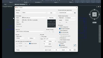 AutoCAD | Printing to Scale from Model Space