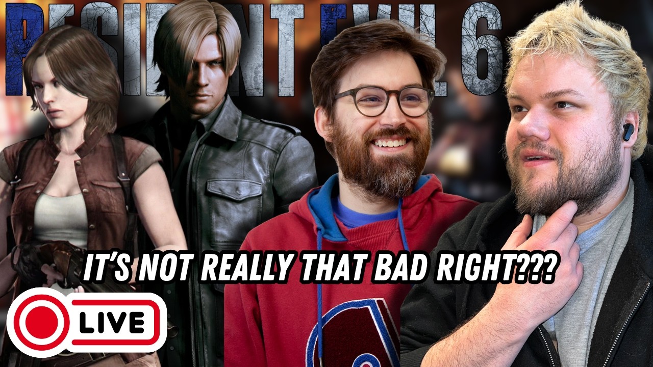 Resident Evil 6 Co-op With @spotlightgamespod But Only The Leon Parts!!!