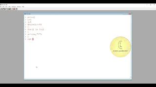 R | printing pattern #4 | CodeLearning