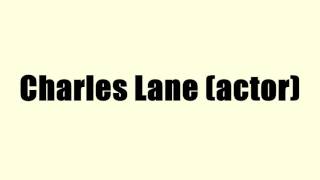 Charles Lane actor