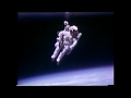 Astronaut bruce mccandless ii floats free in space