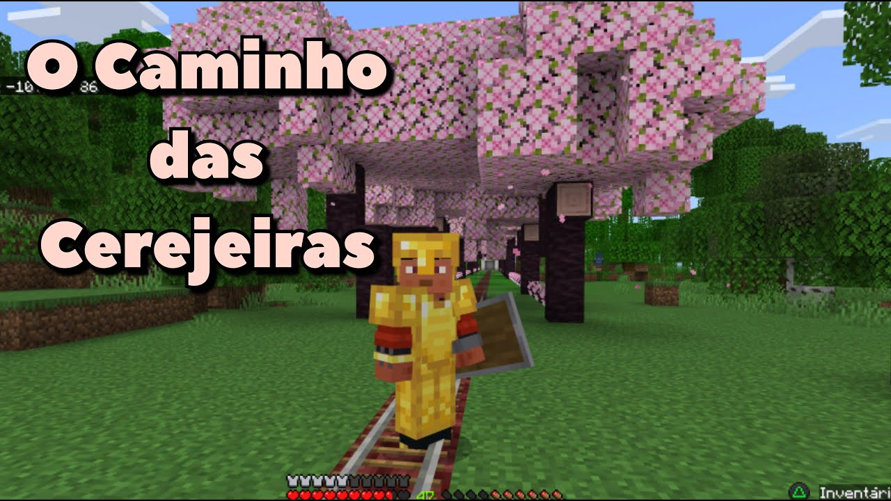 Minecraft Portal 🎄🇧🇷 #MAM2023 on X: 🌸Oh! Veja as possibilidades de  construção com a madeira de cerejeira O que você está sonhando em criar com  este novo tipo de madeira rosa?  /