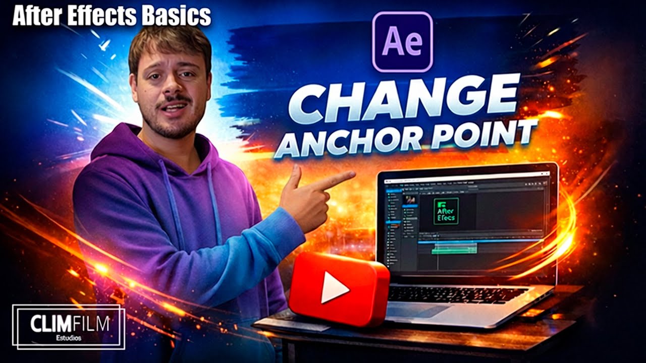 How to Move & Center the Anchor Point in After Effects (Fast!)