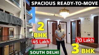 Spacious 3-BHK Flat in South Delhi | Flats in Chattarpur | 5 min from Metro, Gated Colony Chattarpur