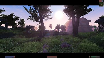 Light makes the difference.. with grass / OpenMW 2023