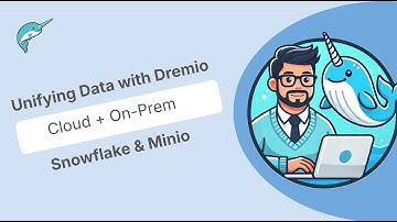 Unifying On-Prem and Cloud Data with Dremio: Cloud Data on Snowflake + On-Prem Data with Minio