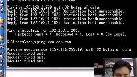 การ ping โดย Mr.Jodoi