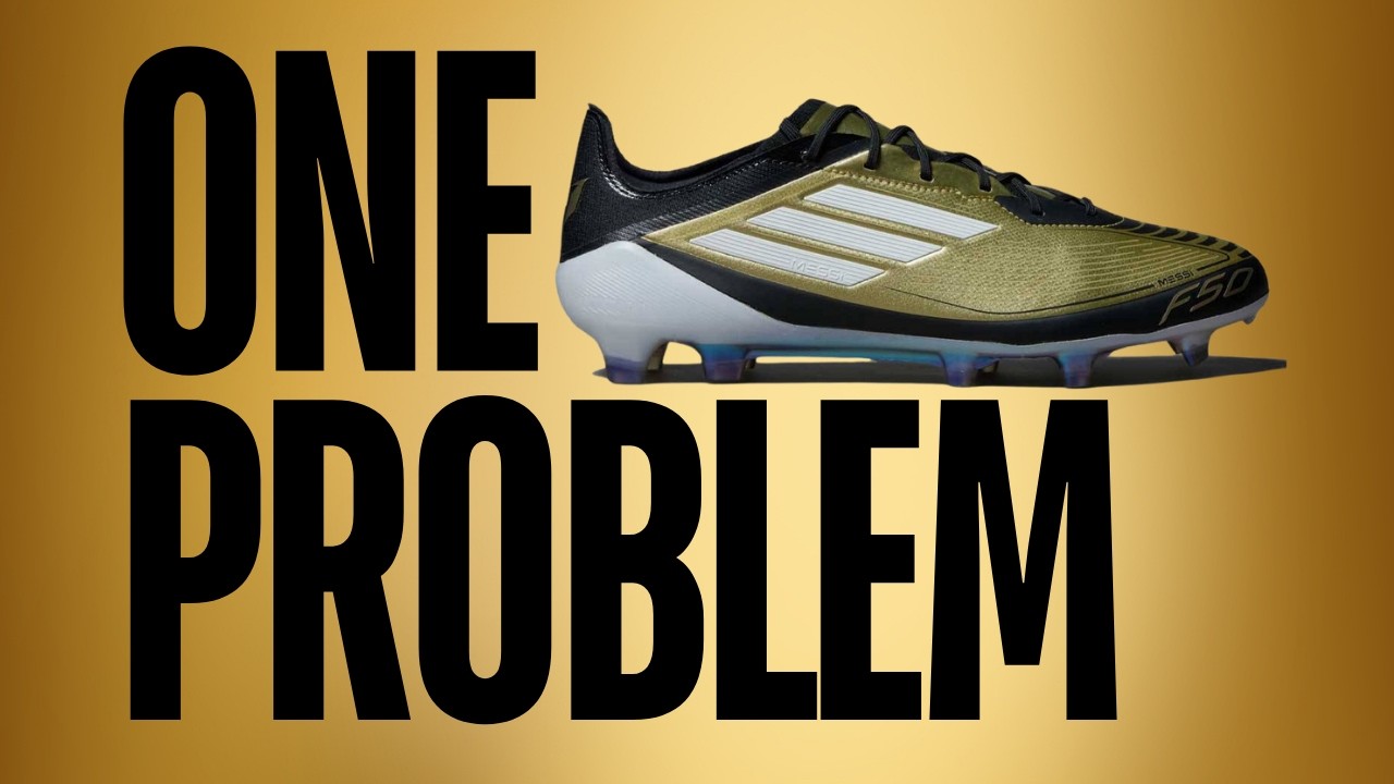 One HUGE Issue - Gold Messi adidas F50 Review - YouTube