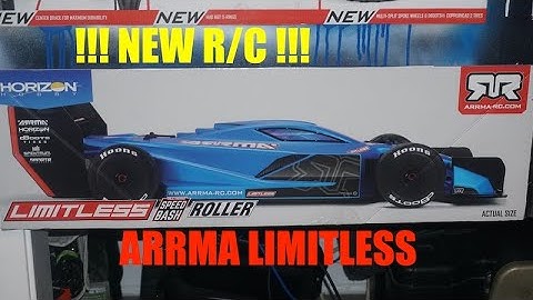 ARRMA LIMITLESS UNBOXING