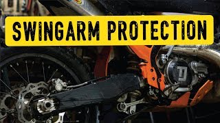 Swingarm protection / 2019 ktm 250xc hard enduro build