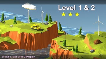 Build a Bridge | Level 1 & 2 With 3 Star | Android & iOS Gameplay HD