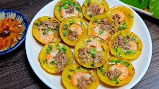 cách làm BÁNH KHỌT - Bánh Khọt Miền Tây NHÂN TÔM THỊT nước cốt dừa hương vị bánh xưa thơm ngon