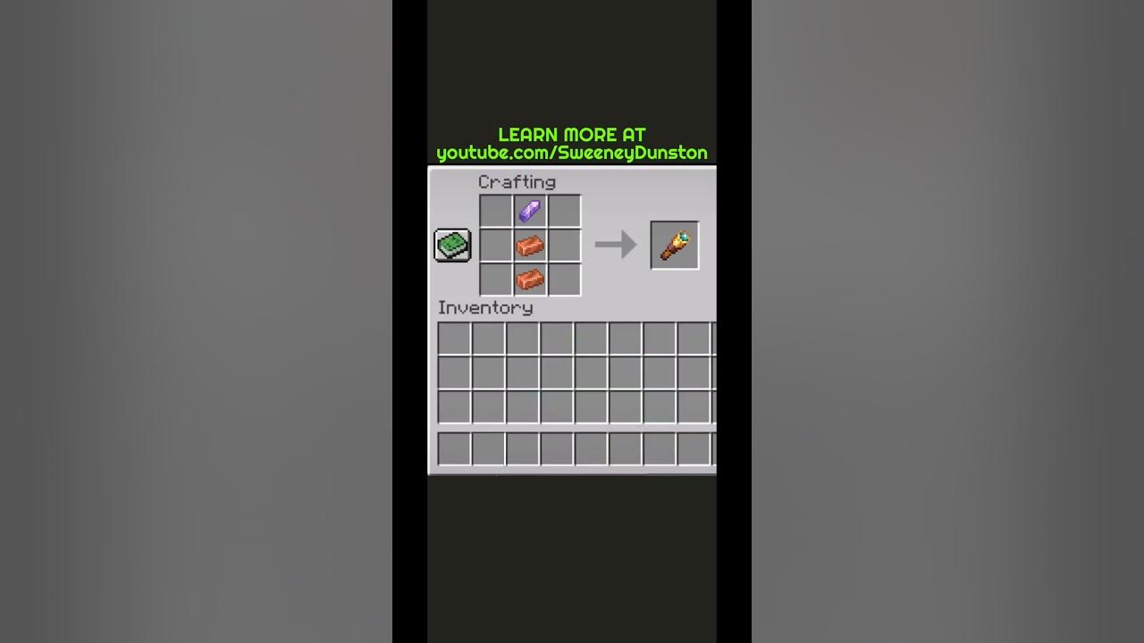 How to craft spyglass in minecraft youtube