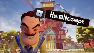Hello neighbor в роблоксе 3 акт - прохождение