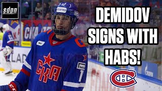 The Montreal Canadiens Sign Ivan Demidov! w/ Steve Dangle | Instant Analysis