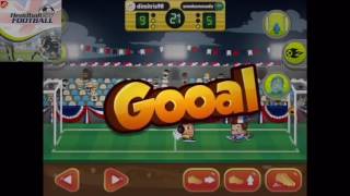️️ Playing ONLINE HEAD BALL ️️ best game in App Store ️️  | Bighead Soccer England 2017 screenshot 3