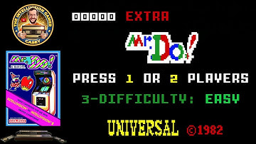 Intellivision Mr. Do! - Homebrew Game on Original Hardware