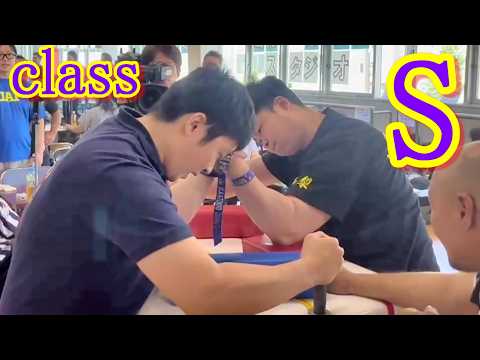 I competed against some monsters from Yamanashi! [Arm wrestling