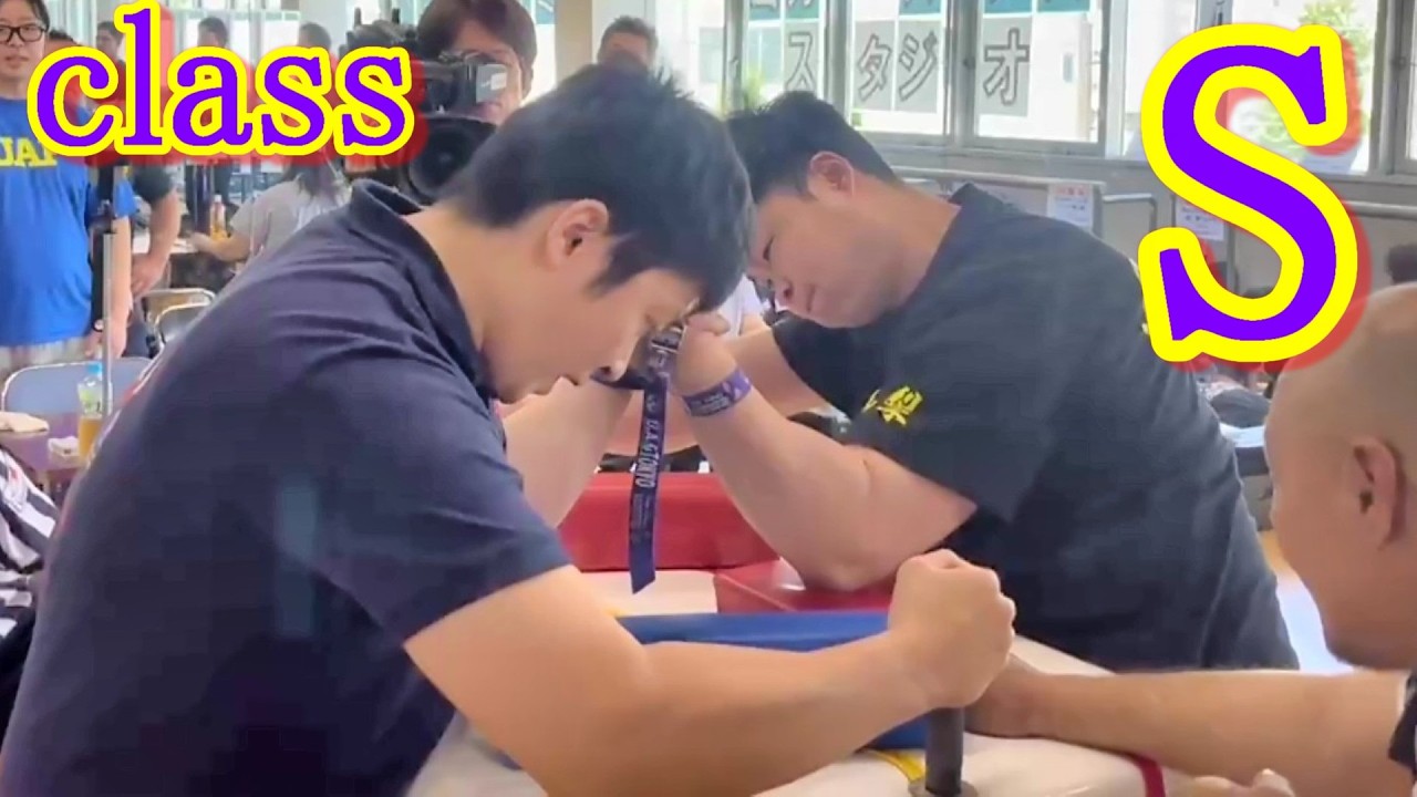 I competed against some monsters from Yamanashi! [Arm wrestling