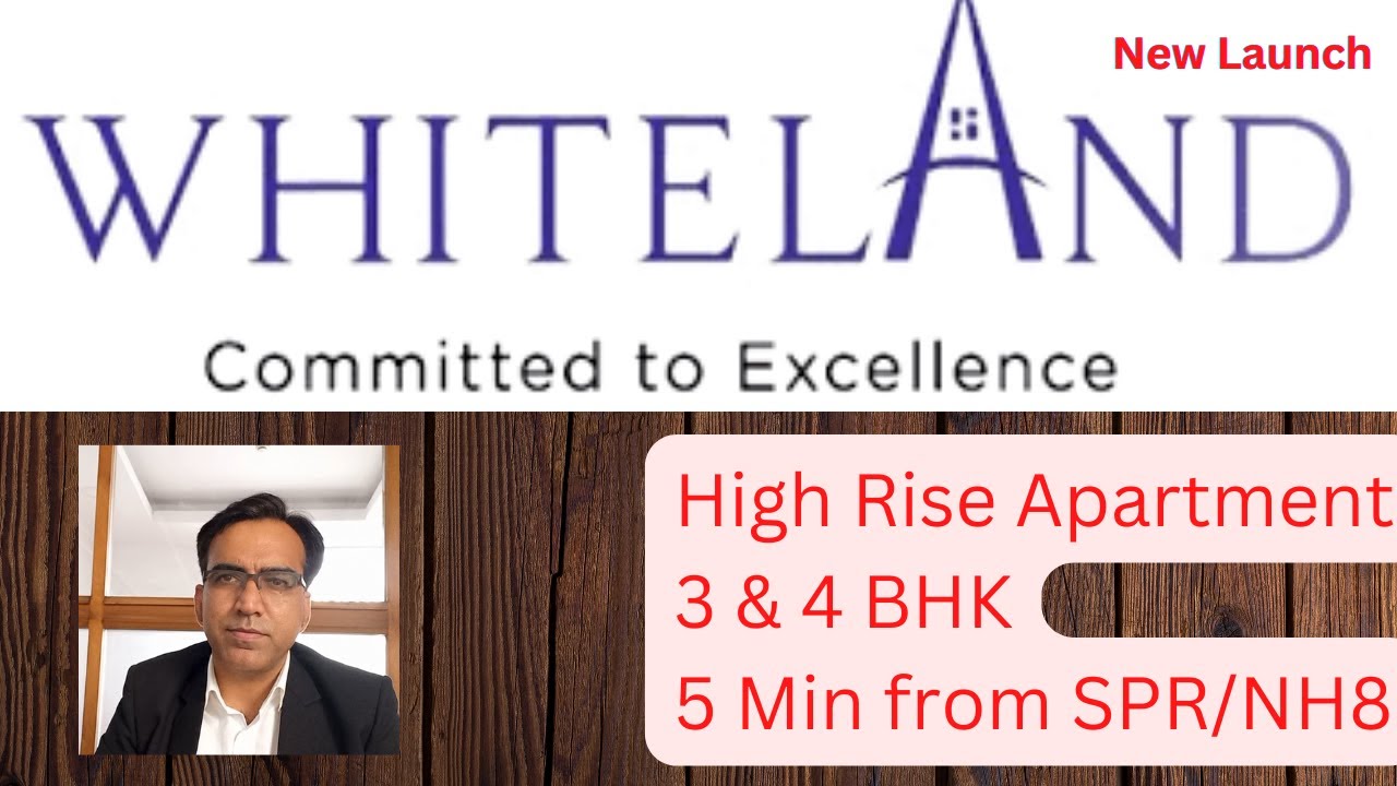 Whiteland | Sector 76 | Luxury High Rise apartment | 3&4 BHK | 5 min from SPR Road/NH8 |