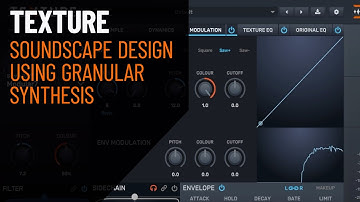 Granular soundscapes using Texture