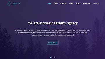 PSD to HTML Tutorial Part 5 | PSD to HTML | Photoshop to html5