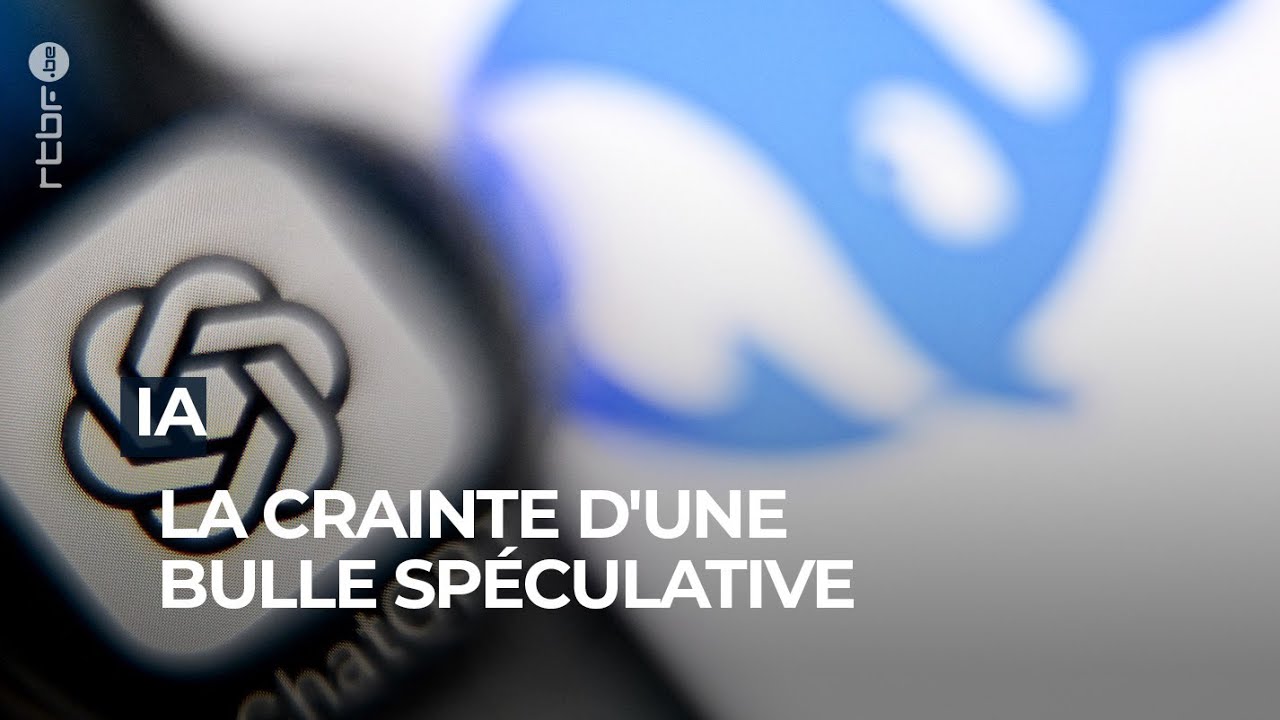 Intelligence artificielle: la crainte d'une bulle spéculative - RTBF Info