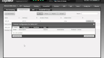 EdgeRouter Configuration - Block Outbound Traffic By Port