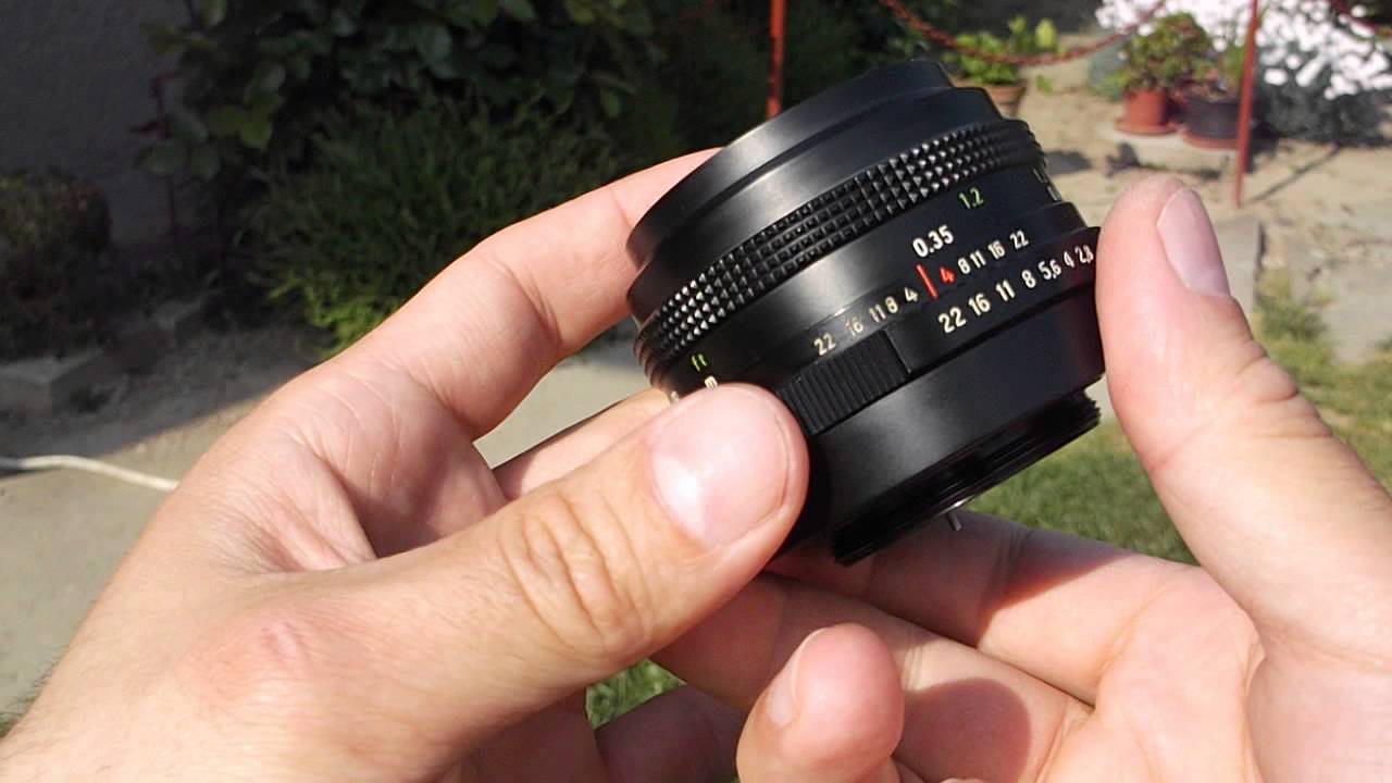 Praktica MTL5B and Carl Zeiss Jena Tessar 2,8/50 review - YouTube