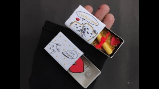 2 Amazing DIY gift ideas for Mother's day | Match Box craft | Beautiful Valentine's Gift | Creative