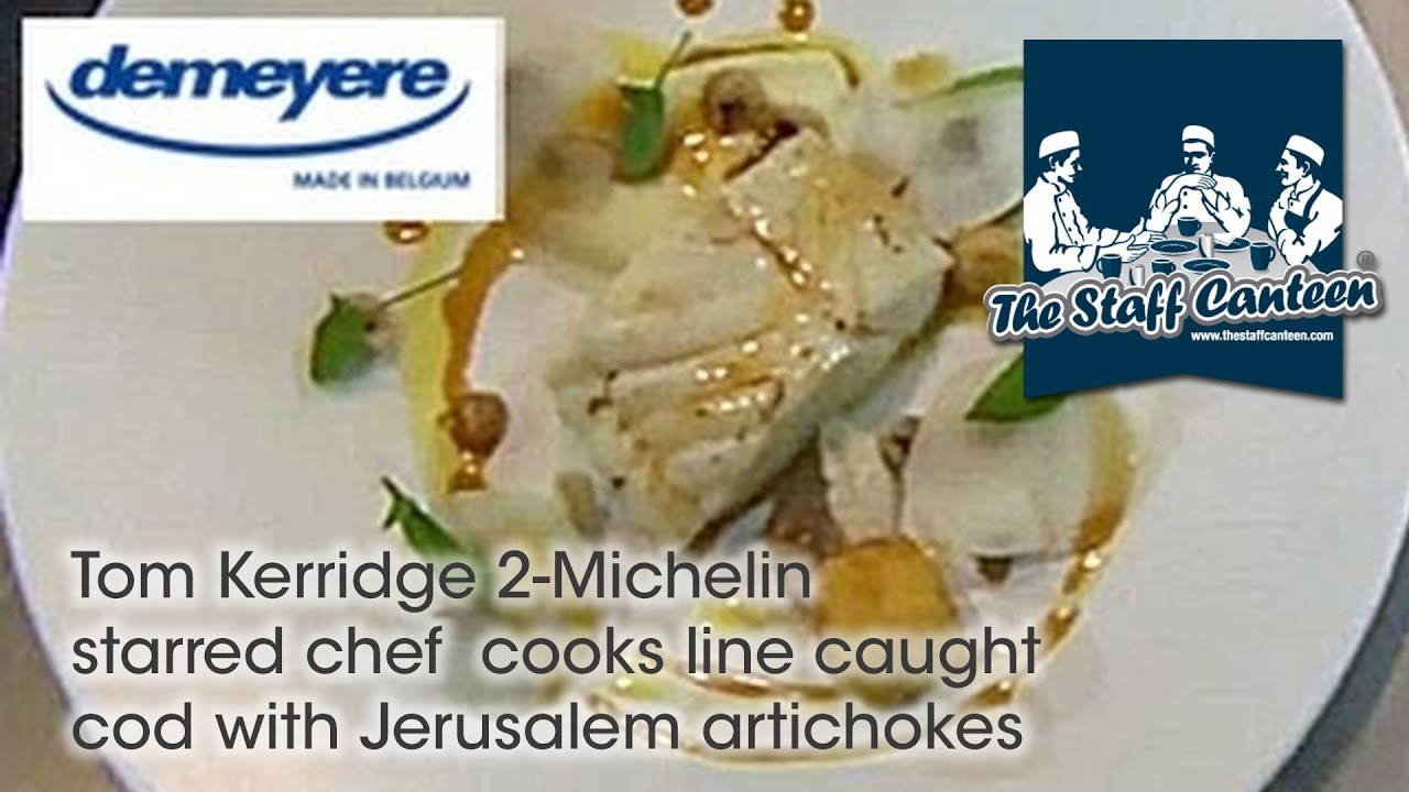 Tom Kerridge 2Michelin starred chef cooks line caught cod with