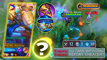 ALDOUS TANK BUILD WITH OP ITEM AGAINST SUSTAIN HERO! NEW 1 HIT BUILD? ALDOUS BEST BUILD 2022 - MLBB