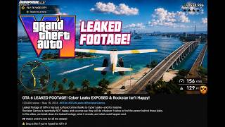 GTA 6 LEAKED FOOTAGE Cyber Leaks EXPOSED Rockstar Is NOT HAPPY