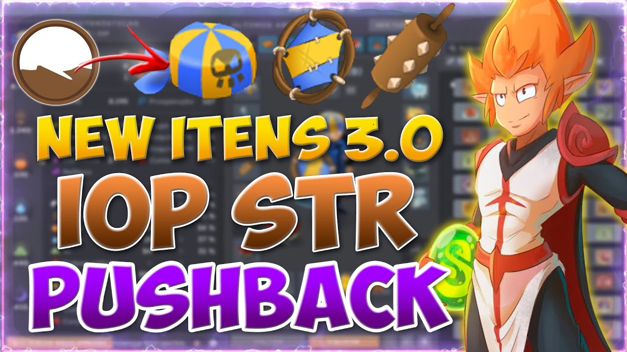 [DOFUS] PVP IOP NEW ITEMS STR PUSHBACK (NEW META?) - YouTube