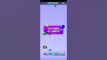 bubble shooter 😀😀 #3d games #Shorts #gameplay #mobile game all levels gameplay (ios & android)