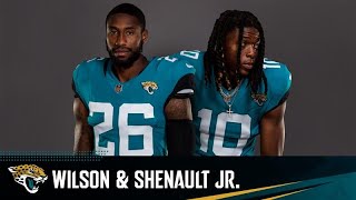 Jarrod Wilson and Laviska Shenault Jr. Meet with the Media During Jaguars Training Camp