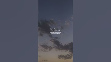 {أَلَا بِذِكْرِ اللَّهِ تَطْمَئِنُّ الْقُلُوبُ} سورة الرعد القارئ : عبد الرحمن مسعد 🍃