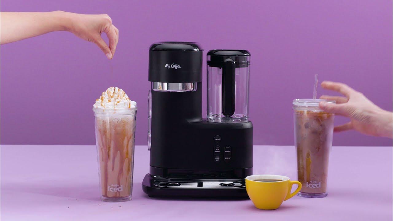 Mr. Coffee® Single-Serve Frappe™, Iced, and Hot Coffee Maker and Frappuccino  Machine 