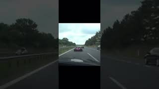 Formula screams on a highway in the Czech Republic😎😱 #formula #formula1 #ferrari #motorsport #raw