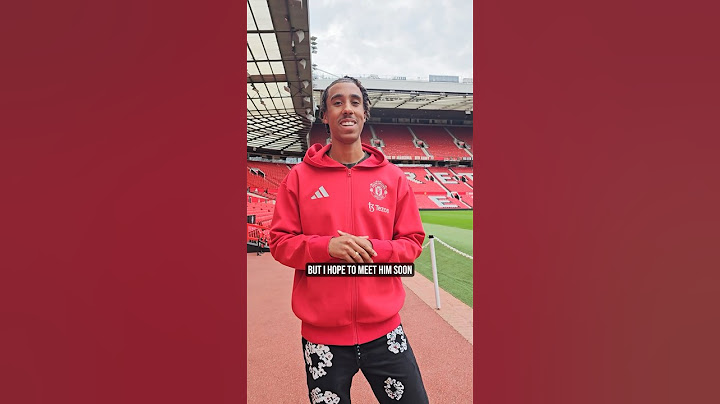 Leny Yoro On His United Favourites 🥹🤩
